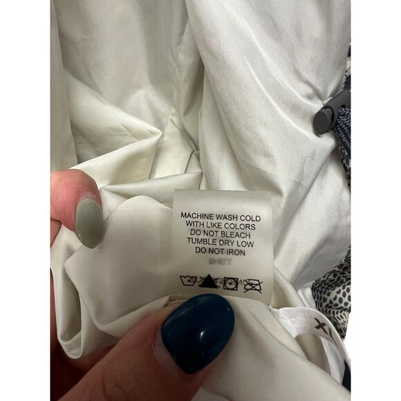 Anorak Brand Jacket Women's Python Snake Print XL Water Resistant Gray $154 MRSP - Picture 10 of 10